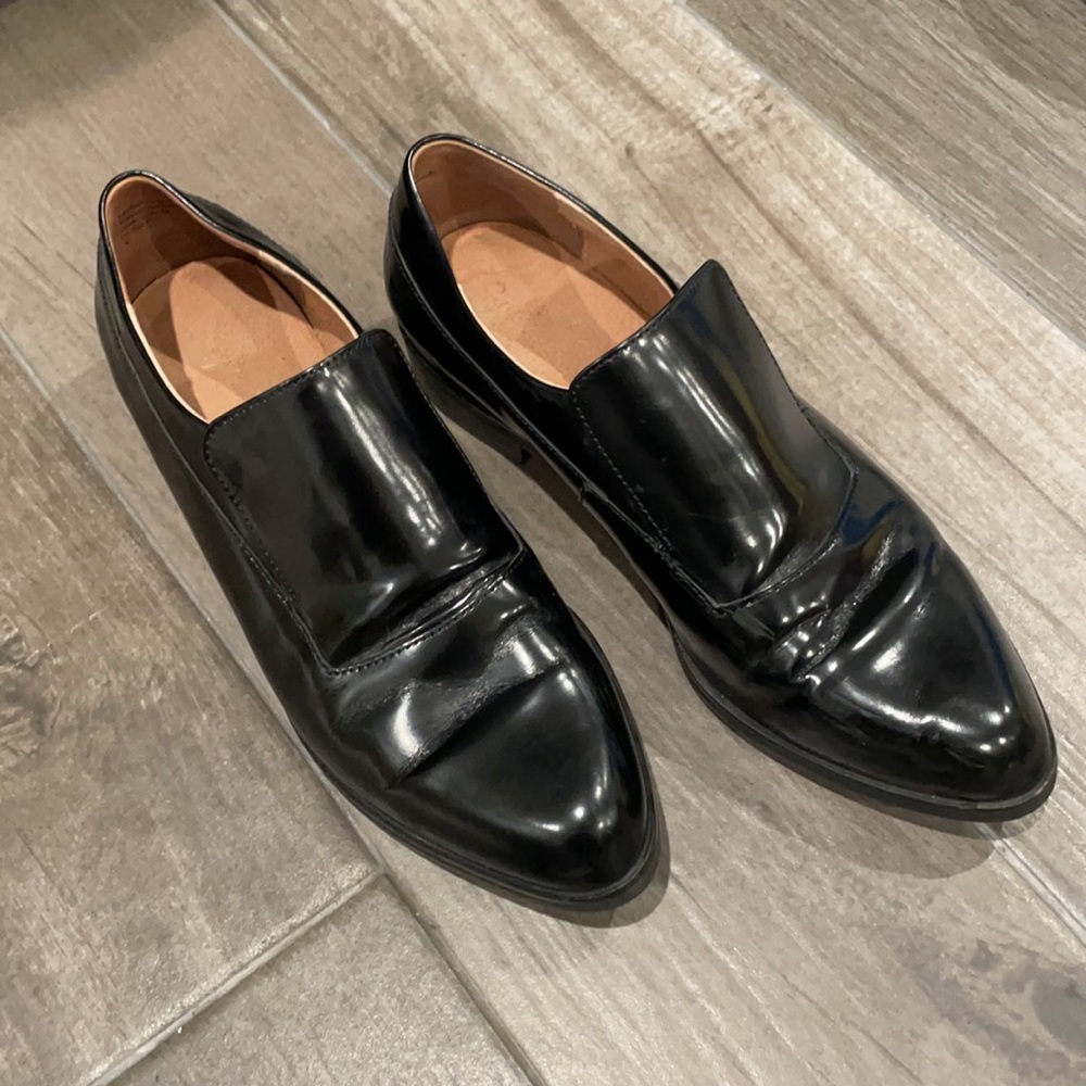 EVERYTHING MUST GO ✨ Seychelles Black Patent Leather Oxford Flats